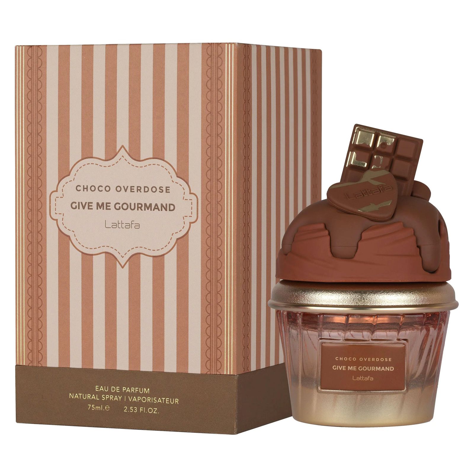 lattafa-choco-overdose.jpg Lattafa Choco Overdose Give Me Gourmand Eau de Parfum 75ml Unisex