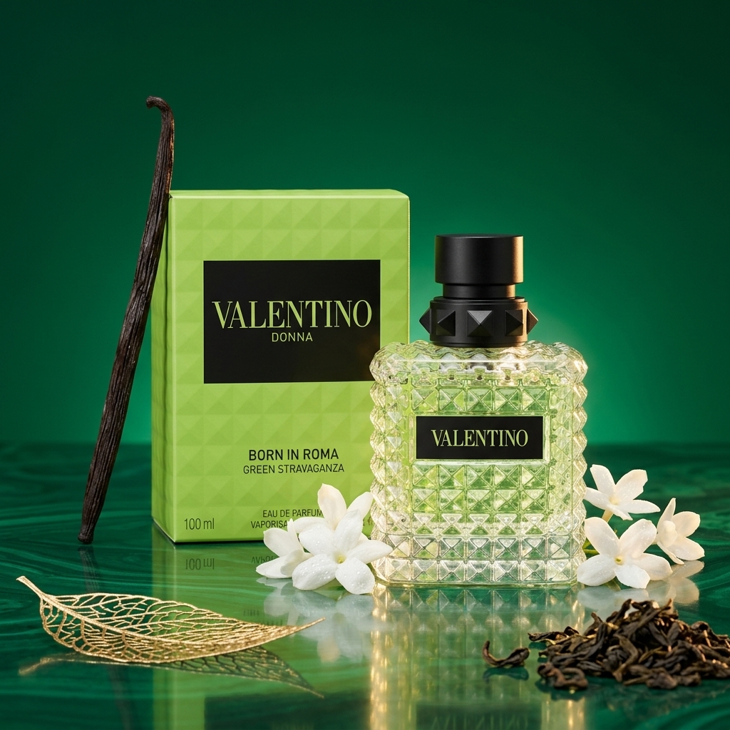 valentino-green-stravaganza-g2 Valentino Donna Born in Roma Green Stravaganza Eau de Parfum 100ml for Women