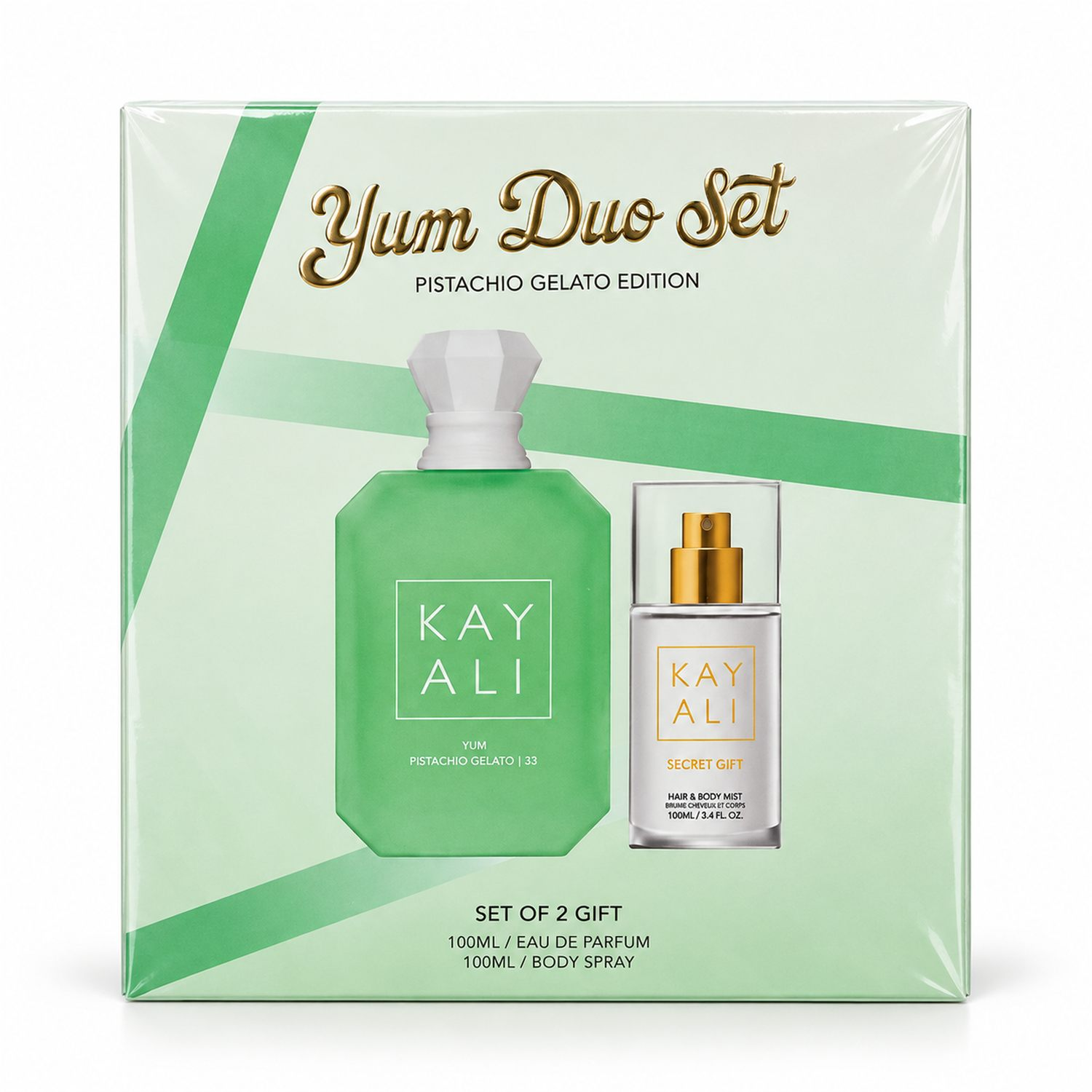 Kayali Yum Pistachio Gelato | 33 Duo Gift Set