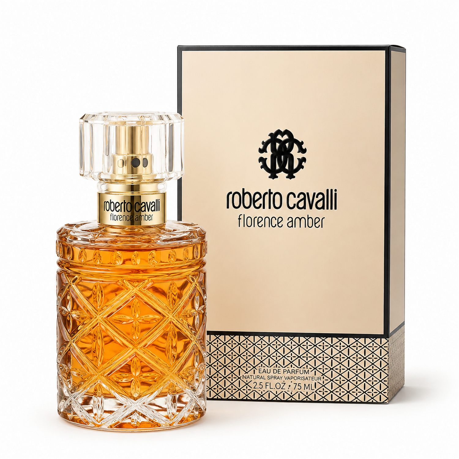 roberto-cavalli-florence-amber-eau-de-parfum-75ml-packshot-1 Roberto Cavalli Florence Amber Eau de Parfum 75ml for Women