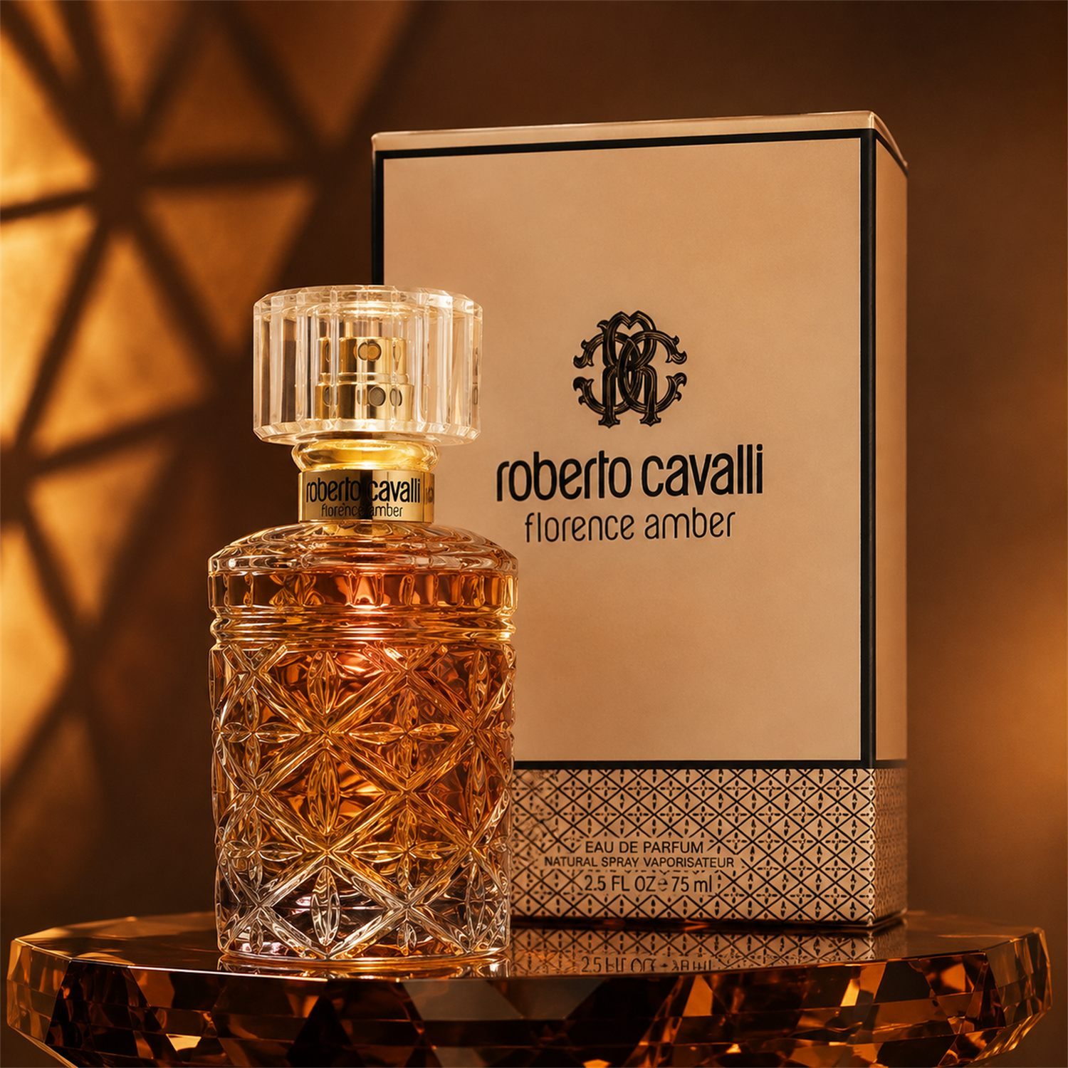 roberto-cavalli-florence-amber-eau-de-parfum-75ml-studio-1 Roberto Cavalli Florence Amber Eau de Parfum 75ml for Women